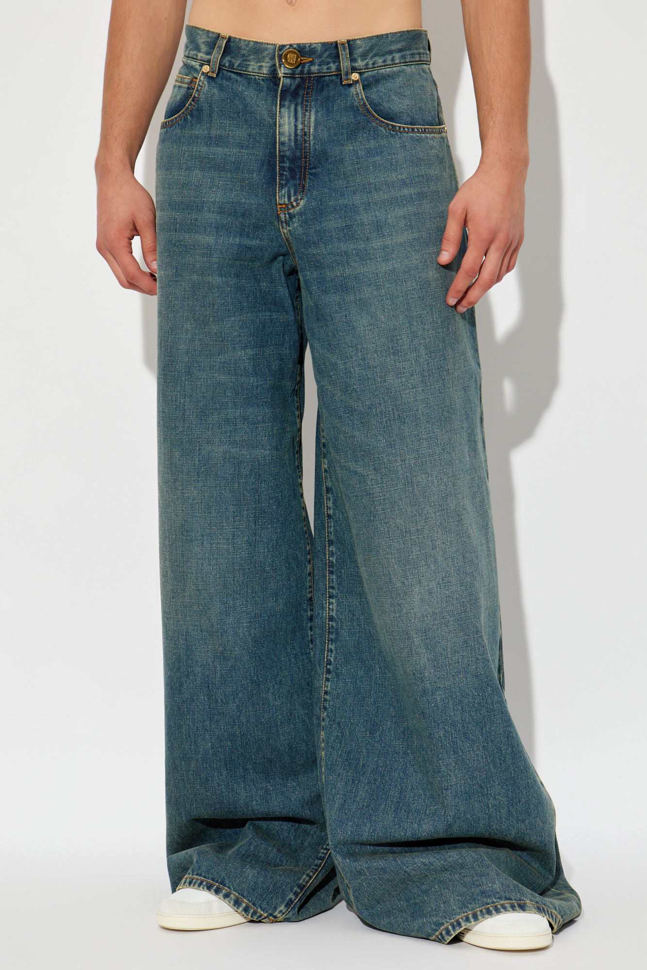 Balmain Wide-leg jeans | Men's | Vitkac